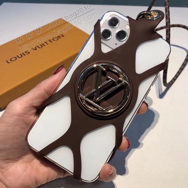 LV手機殼 LV手機套 LV定制款蜘蛛俠手機套 矽膠材質 LV萬能手機套  mmk1087